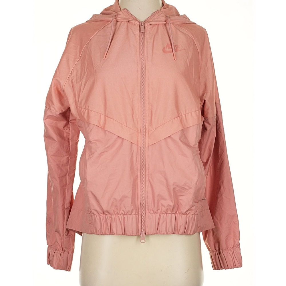 Nike Women's Pink Hooded Windbreaker